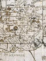 Historia de Campillo de Arenas. Mapa de 1641