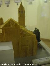 Basílica de San Ildefonso. Maqueta de platilina de Agustín Garzón