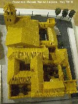 Iglesia de la Magdalena. Maqueta de platilina de Agustín Garzón
