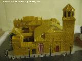 Iglesia de la Magdalena. Maqueta de platilina de Agustín Garzón
