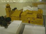 Iglesia de la Magdalena. Maqueta de platilina de Agustín Garzón