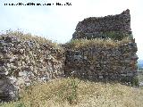 Castillo del Berrueco. Muralla y Torreón rectangular