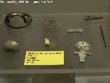 Museo Arqueológico de Galera. Objetos de uso personal romanos