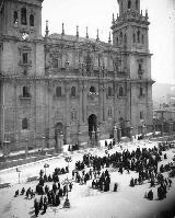 Plaza de Santa María. Obstensión del Santo Rostro 1881