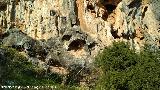 Peñas de Castro. Paredes del este