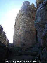 Castillo de Hútar. Patio de Armas