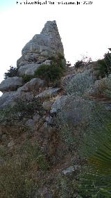 Las Pedreras. Pico de las Escaleras Árabes