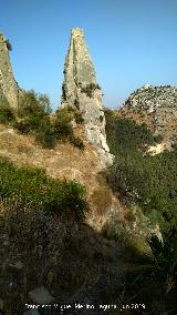 Las Pedreras. Pico de las Escaleras Árabes