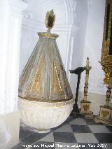 Iglesia de San Andrés. Pila bautismal
