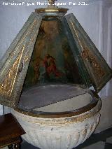 Iglesia de San Andrés. Pila bautismal