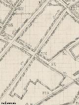Calle Lorite. Plano topográfico de 1894