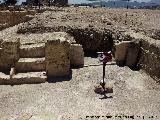La Mota. Barrio Militar. Por donde van las excavaciones arqueológicas