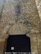 Santuario de Tíscar. Portada
