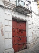 Casa de la Calle Peñuela nº 9. Portada