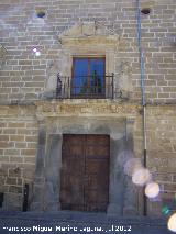 Palacio de Anguís Medinilla. Portada