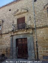 Palacio de Anguís Medinilla. Portada