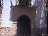 Santuario de Tíscar. Portada de la Casa de Hermandad