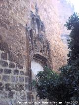 Iglesia de la Asunción. Portada gótica cegada