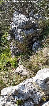 Peñas de Castro. Posible construcción en la zona alta de la ladera sur este