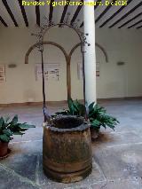 Palacio de Anguís Medinilla. Pozo
