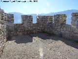 Castillo de Hútar. Primera azotea
