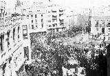 Plaza de la Constitución. Procesión de Nuestro Padre Jesús Nazareno 1962