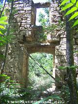Ermita-Hospedería Madre de Dios del Campo. Puerta al patio del ala Este
