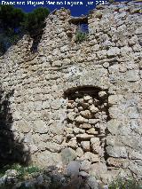 Casa forestal de la Hoya del Caño. Puerta cegada