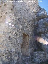 Castillo de Hútar. Puerta de acceso