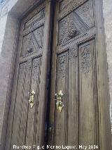 Puerta. Puertas con las coronas del Conde de Selvaflorida - Jódar