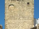 Torreón del Reloj. Restos de almenas