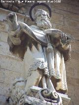 Catedral de Jaén. Fachada. San Jerónimo