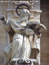 Catedral de Jaén. Fachada. San Lucas