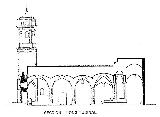 Basílica de San Ildefonso. Sección