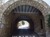Santuario de Tíscar. Túnel de acceso