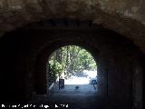 Santuario de Tíscar. Túnel de acceso