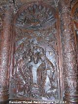 Catedral de Jaén. Coro. Nacimiento de Jesús. Talla principal