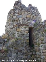 Castillo del Berrueco. Torreón circular derecho