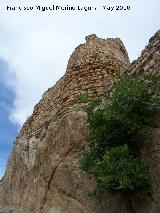 Castillo del Berrueco. Torreón circular derecho
