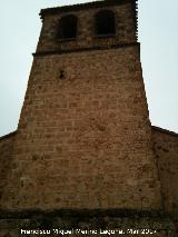 Iglesia del Espíritu Santo. Torre con saetera