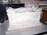 Monasterio de la Santísima Trinidad. Tumba de Josefa Muñoz de Castilla