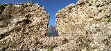 Peñas de Castro. Ventana en la cumbre sur
