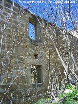 Ermita-Hospedería Madre de Dios del Campo. Ventanas del habitáculo norte