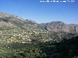 Peñas de Castro. Vistas
