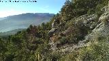 Peñas de Castro. Vistas desde su ladera
