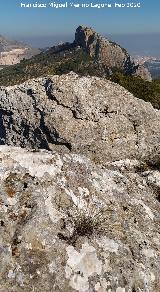 Peñas de Castro. Vistas hacia el norte desde la cumbre sur