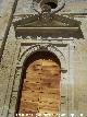 La Mota. Iglesia Mayor Abacial. Puerta del Deán