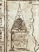 Obispado. Mapa 1588