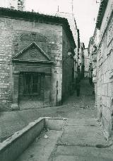 Calle Los Caos. Foto antigua. Archivo IEG