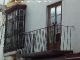 Casa de la Calle Las Tiendas n 54. Balcones